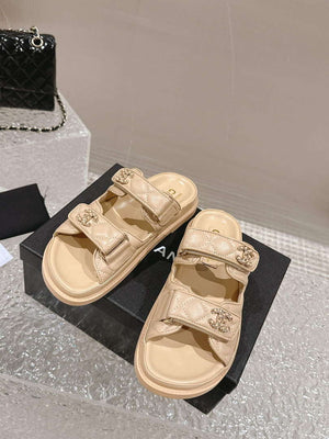 Chanel Women's Velcro sandals Fashion Shoes C93248 - Euro 35=US 4 - View 5