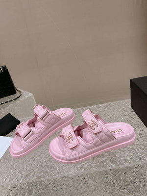 Chanel Women's Velcro sandals Fashion Shoes C93250 - Euro 35=US 4 - View 2
