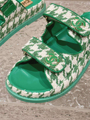Chanel Women's Velcro sandals Fashion Shoes C93251 - Euro 35=US 4 - View 6