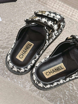 Chanel Women's Velcro sandals Fashion Shoes C93254 - Euro 35=US 4 - View 7