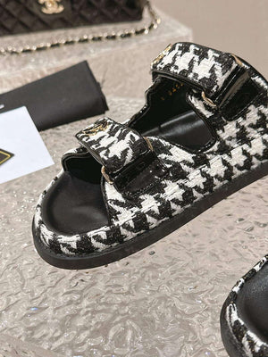 Chanel Women's Velcro sandals Fashion Shoes C93254 - Euro 35=US 4 - View 9