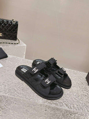 Chanel Women's Velcro sandals Fashion Shoes C93255 - Euro 35=US 4 - View 3