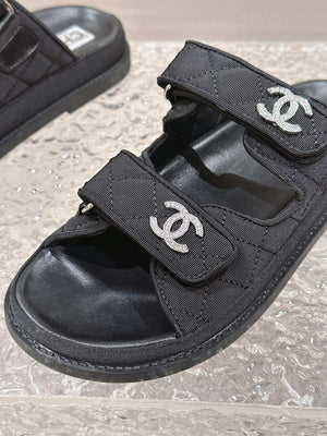Chanel Women's Velcro sandals Fashion Shoes C93255 - Euro 35=US 4 - View 8
