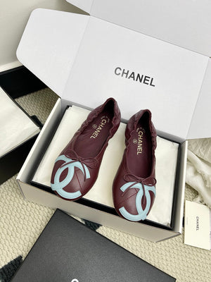 Chanel Women's Woven Mary Janes Shoes C93354 - Euro 35=US 4 - View 1