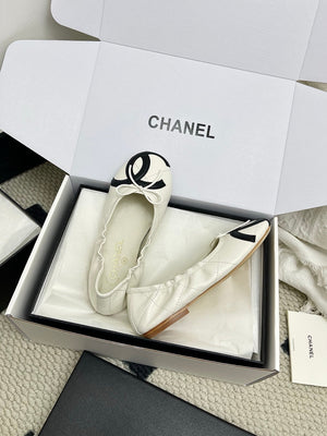 Chanel Women's Woven Mary Janes Shoes C93356 - Euro 35=US 4 - View 8