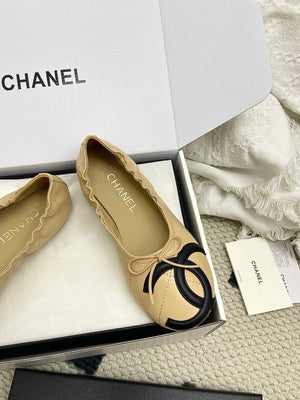Chanel Women's Woven Mary Janes Shoes C93357 - Euro 35=US 4 - View 4