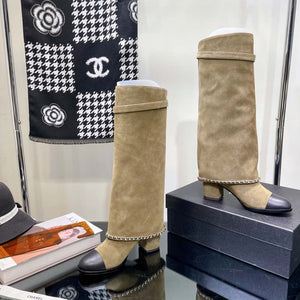 Chanel Women's Shoes High Boots G38818 - 35 - View 7