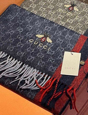 Chanel Woven Cashmere Scarf Designer Scarf C88724 - Default Title - View 10