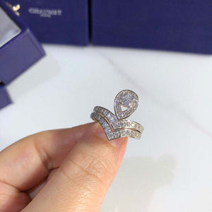 Chaume J3mg00 Josephine eclat floral Ring C888093 - Default Title - View 1