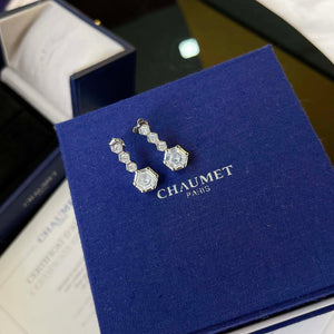 Chaumet 084774 BEE MY LOVE EARRINGS White gold diamonds - Default Title - View 4