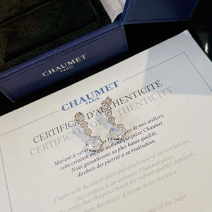 Chaumet 084774 BEE MY LOVE EARRINGS White gold diamonds - Default Title - View 7