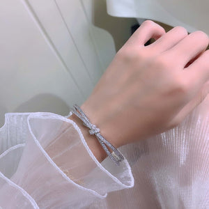 Chaumet J1mqbr Josephine eclat floral Bracelet C083468 - White Gold - View 8