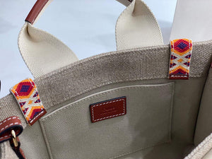 Chloe 385E6690U Small Woody Tote Bag Orange - Default Title - View 8