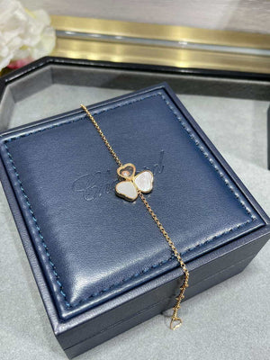 Chopard 85A183-5081 Happy Hearts Wings Bracelet ethical rose gold diamond White stone - Default Title - View 6
