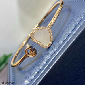 Chopard HAPPY HEARTS Barcelet 85A074-5300 Rose Gold With Diamonds MOTHER OF PEARL - Default Title - View 2