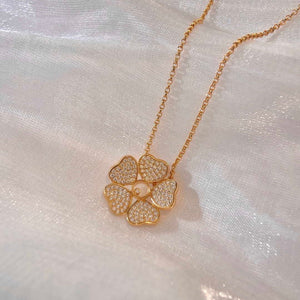 Chopard Happy Hearts Flowers 79A085-5301 Pendant ethical diamond Silver - Default Title - View 4