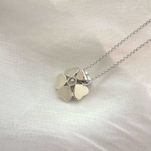 Chopard Happy Hearts Flowers 79A085-5301 Pendant ethical diamond Silver - Default Title - View 8