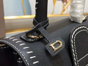 Delvaux AA0406 Brillant Mini Rodeo Surpique Calf Bag Black - Default Title - View 4