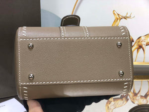 Delvaux AA0406 Brillant Mini Rodeo Surpique Calf Bag Dark Gray - Default Title - View 9