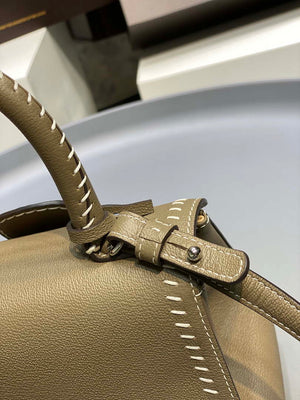 Delvaux AA0406 Brillant Mini Rodeo Surpique Calf Bag olive green - Default Title - View 9
