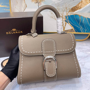 Delvaux AA0569 Brillant PM Rod¨¦o Calf Bag elephant gray - Default Title - View 5