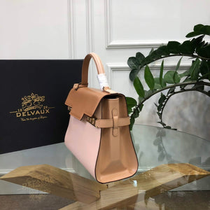 Delvaux AA0611 Temp¨ºte MM Bag caramel and pink - Default Title - View 2