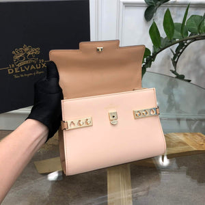 Delvaux AA0617 Temp¨ºte Crush Bag caramel and pink - Default Title - View 7