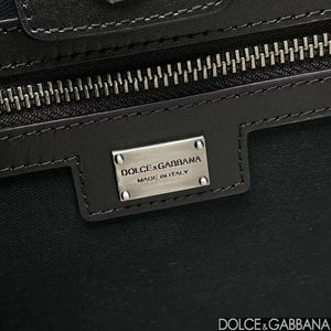 DG 2012AO9988B015 Dolce & Gabbana Edge logo patch denim shopping bag - Default Title - View 2