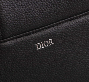 Dior 1ADPO093 Saddle Men Bag Grained Calfskin Black - Default Title - View 6