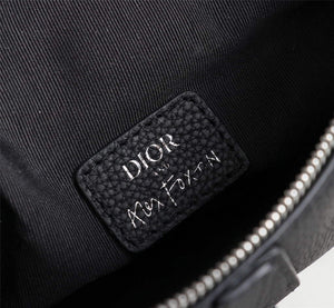 Dior 1ADPO093 Saddle Men Bag Grained Calfskin Black - Default Title - View 9