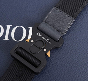 Dior 1ADPO093 Saddle Men Bag Grained Calfskin Gray - Default Title - View 7