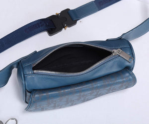 Dior 1ADPO223 Saddle Belt Bag Leather Blue - Default Title - View 8