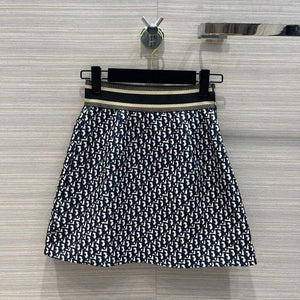 Dior 221J38 Spring/Summer Classic Jacquard Miniskirt - 36 - View 9