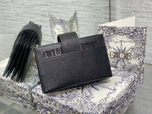 Dior 30 MONTAIGNE 5-Gate Card Holder Organ Card Holder S2058 Grained Calfskin D0012 - Default Title - View 3