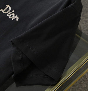 Dior 313J647 Men's Relaxed Fit Cotton Jersey T-shirt D65864 - M - View 4