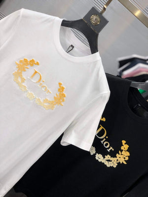 Dior 313J696 Men's Women's Relaxed Fit Cotton Jersey T-shirt D65844 - S - View 3