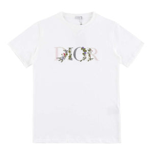 Dior 313J696 Men's Women's Relaxed Fit Cotton Jersey T-shirt D65851 - XS - View 1
