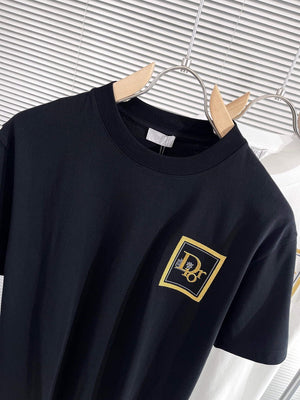 Dior 313J696 Men's Women's Relaxed Fit Cotton Jersey T-shirt D65854 - S - View 2