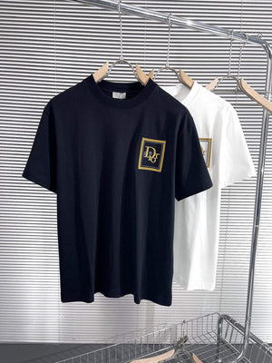 Dior 313J696 Men's Women's Relaxed Fit Cotton Jersey T-shirt D65855 - S - View 9