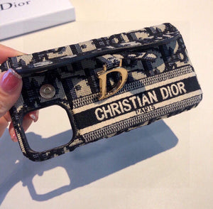Dior Apple Iphone Leather Premium Deluxe Phone Case D457218 - iPhone15pro max £¨6.7£© - View 6