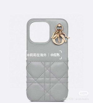 Dior Apple Iphone Leather Premium Deluxe Phone Case D457220 - iPhone15pro max £¨6.7£© - View 2