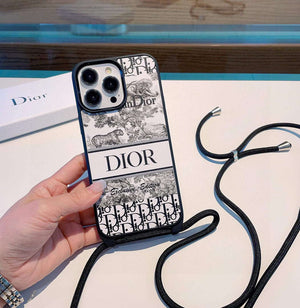 Dior Apple Iphone Leather Premium Deluxe Phone Case D457222 - iPhone15pro max £¨6.7£© - View 8