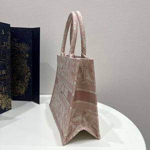 Dior Book Tote M1296 Medium Toile de Jouy Embroidery M0074 - Default Title - View 5
