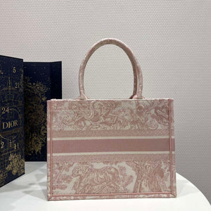 Dior Book Tote M1296 Medium Toile de Jouy Embroidery M0074 - Default Title - View 9