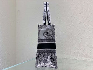 Dior Book Tote M1296 Medium Toile de Jouy Embroidery M0076 - Default Title - View 3