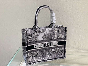 Dior Book Tote M1296 Medium Toile de Jouy Embroidery M0076 - Default Title - View 5