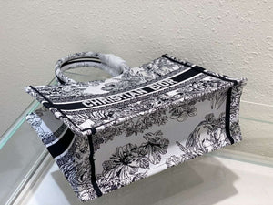Dior Book Tote M1296 Medium Toile de Jouy Embroidery M0076 - Default Title - View 7
