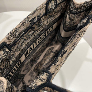 Dior Book Tote M1296 Medium Toile de Jouy Embroidery M0077 - Default Title - View 8