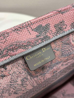 Dior Book Tote M1296 Medium Toile de Jouy Embroidery M0079 - Default Title - View 7
