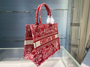 Dior Book Tote M1296 Medium Toile de Jouy Embroidery M0081 - Default Title - View 2